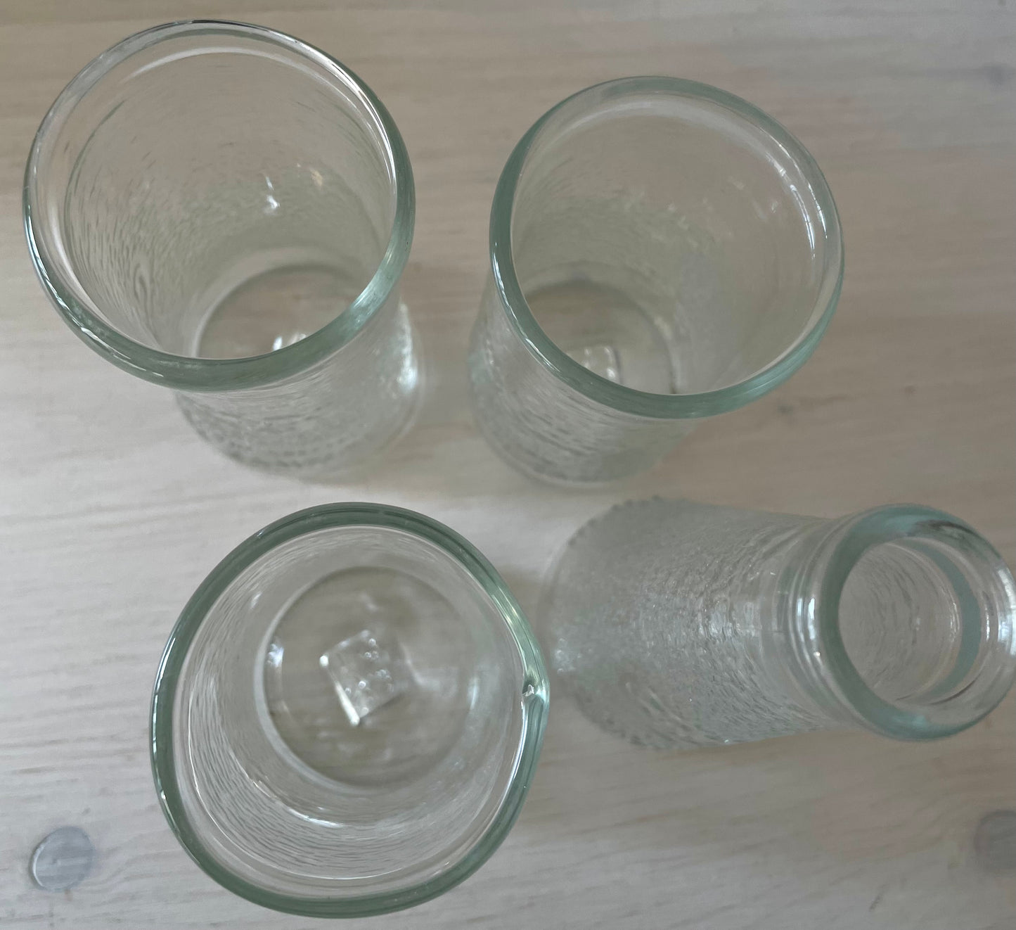 Recycled Campari Bottle Glasses