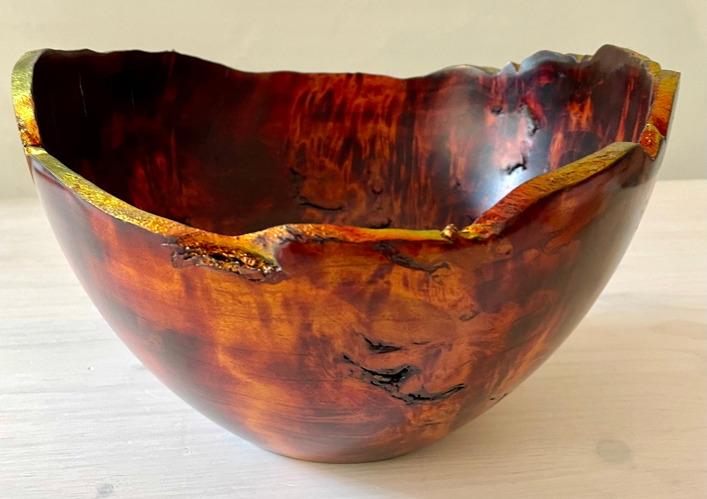 Woodturned Artistic Bowl