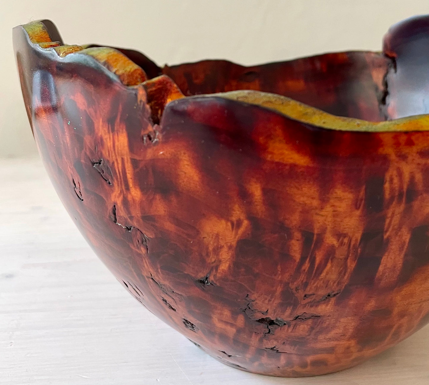 Woodturned Artistic Bowl