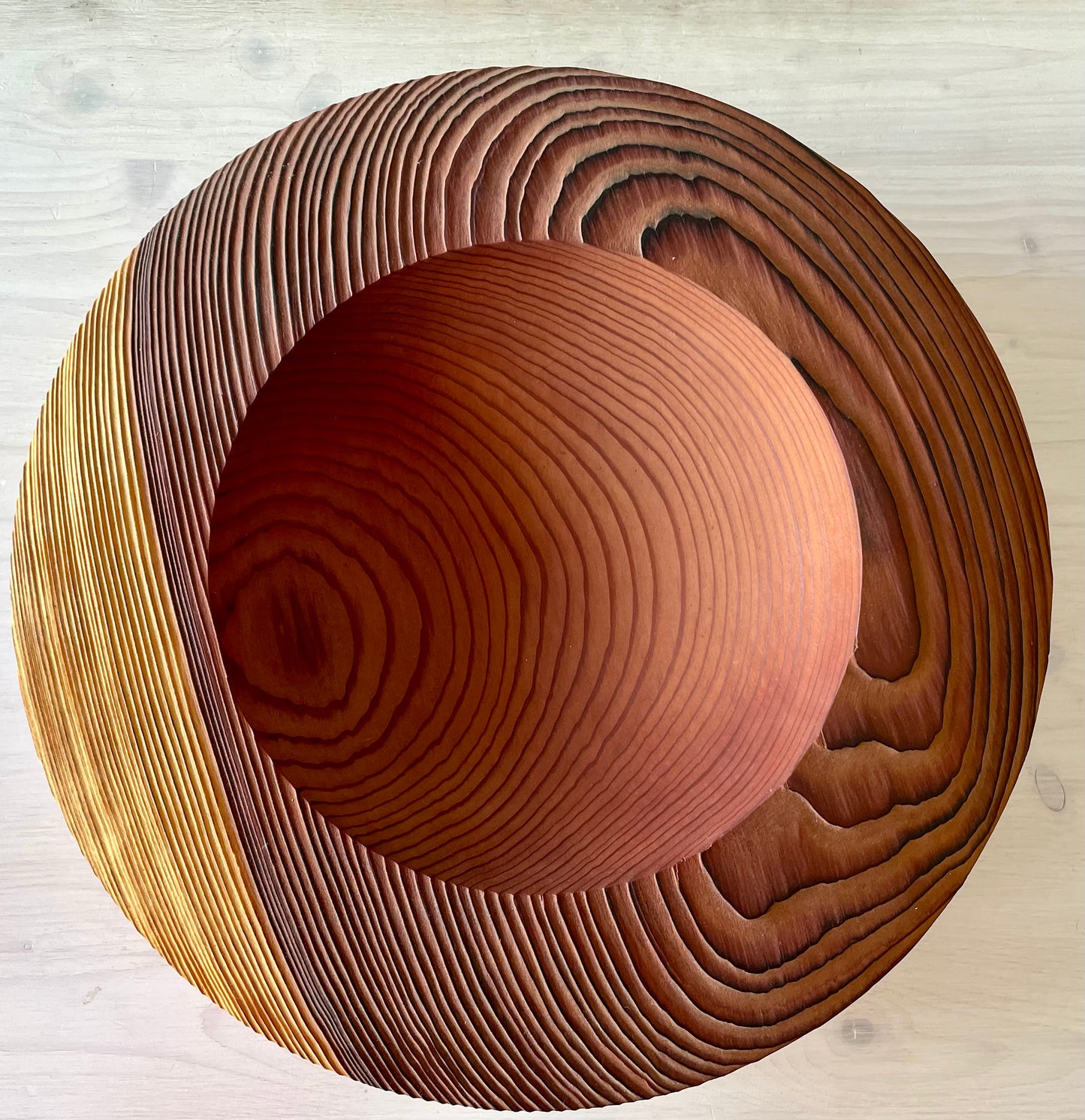Big Woodturned Bowl