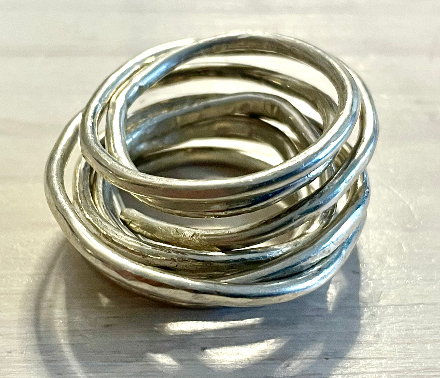 Silver Ring "Wool"