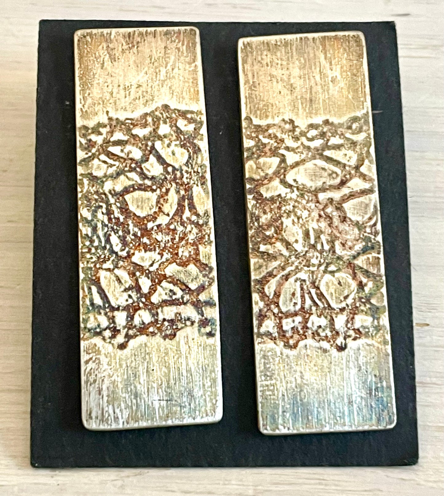 Silver earrings "Lace - Pizzo".