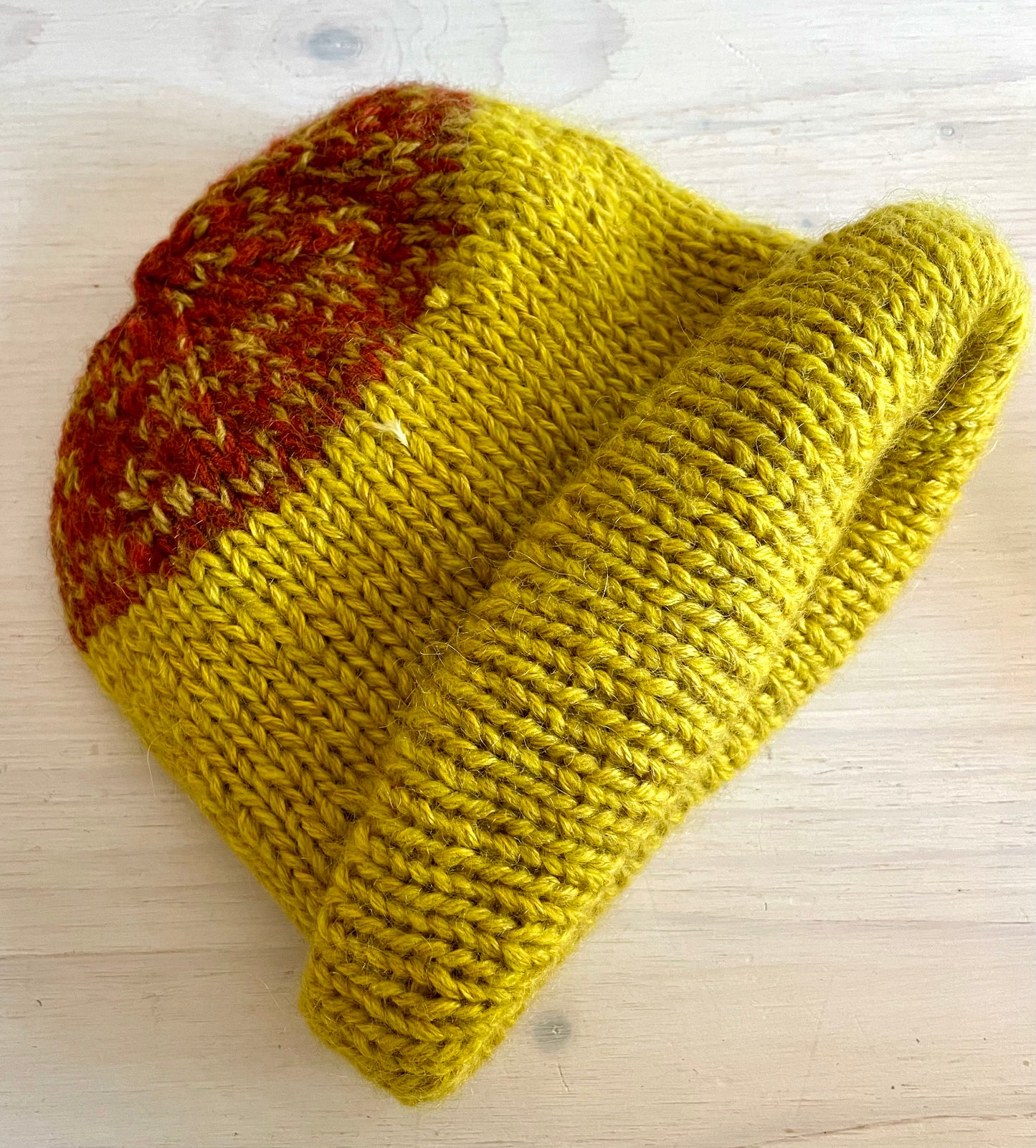 Hand Knitted Beanie.
