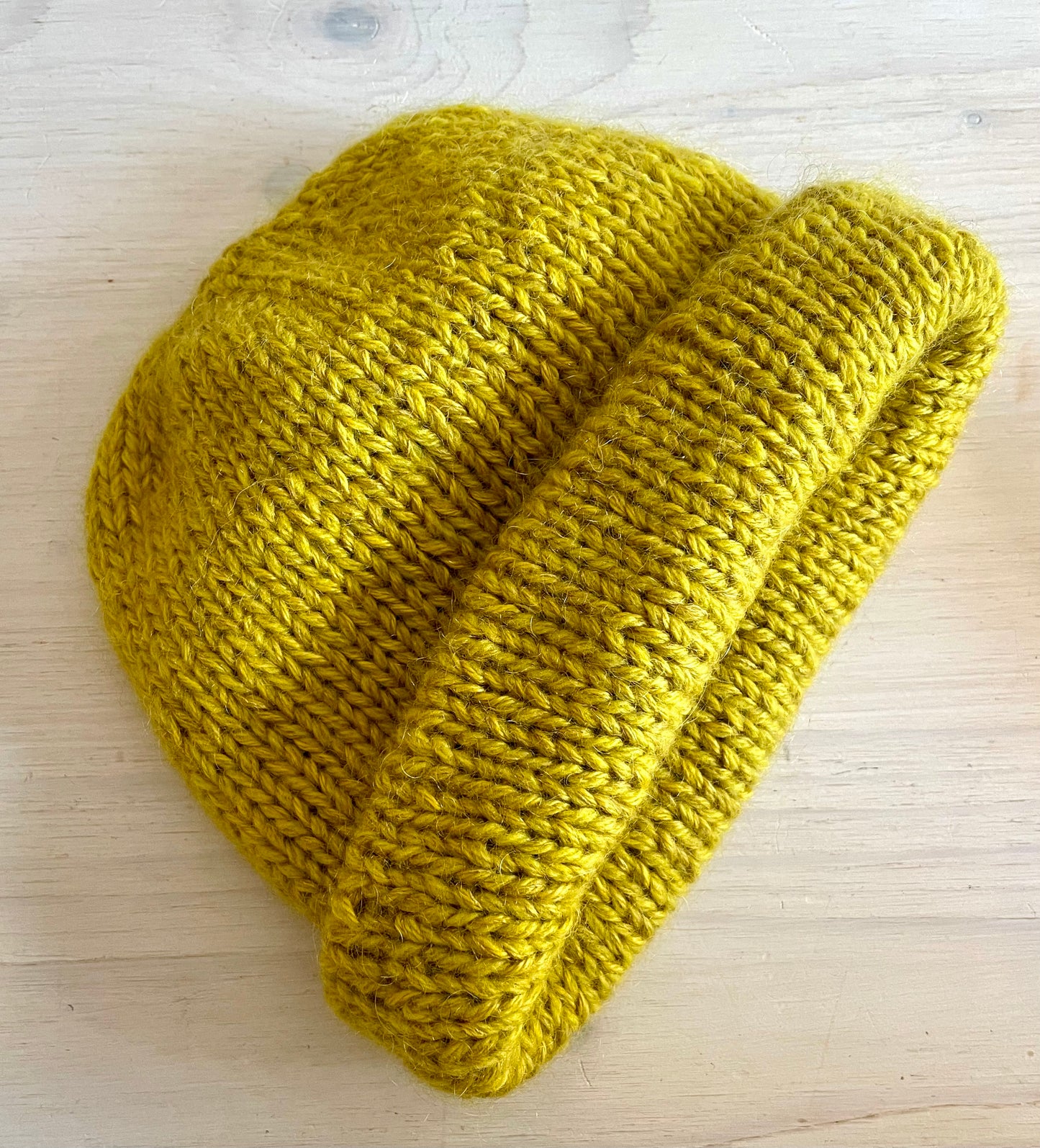 Hand Knitted Beanie.