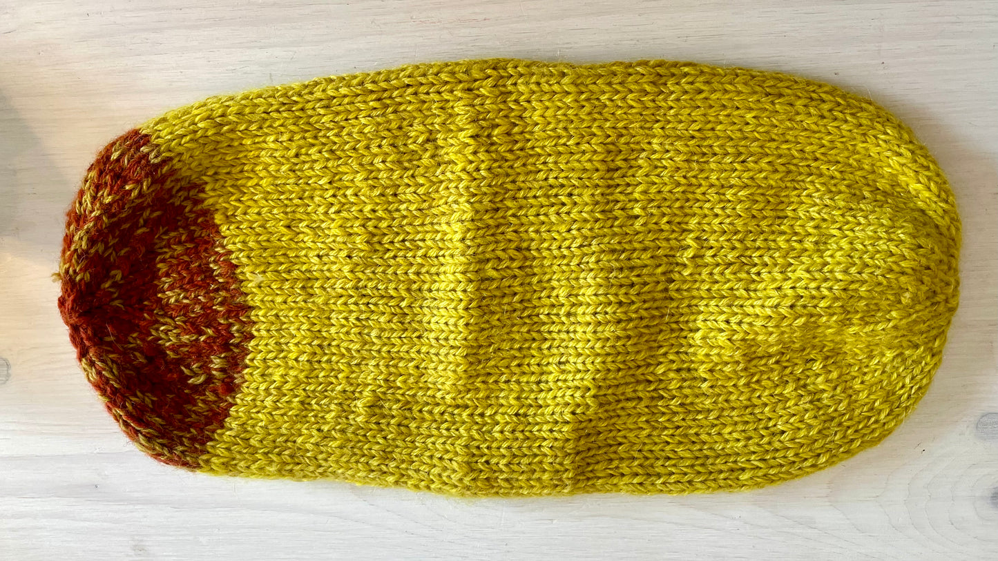 Hand Knitted Beanie.
