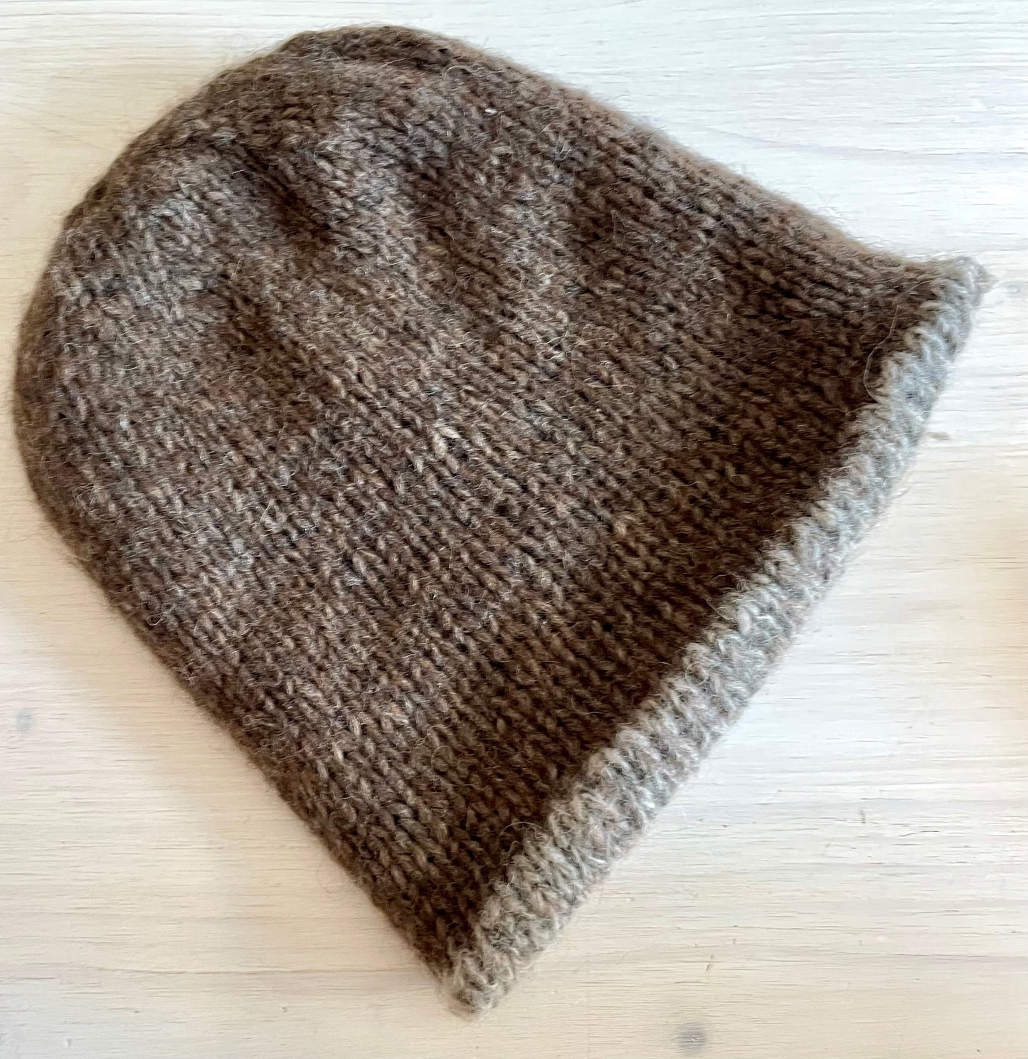 Hand Knitted Beanie.