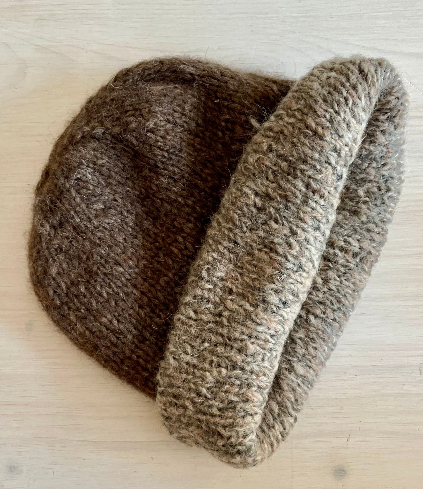 Hand Knitted Beanie.