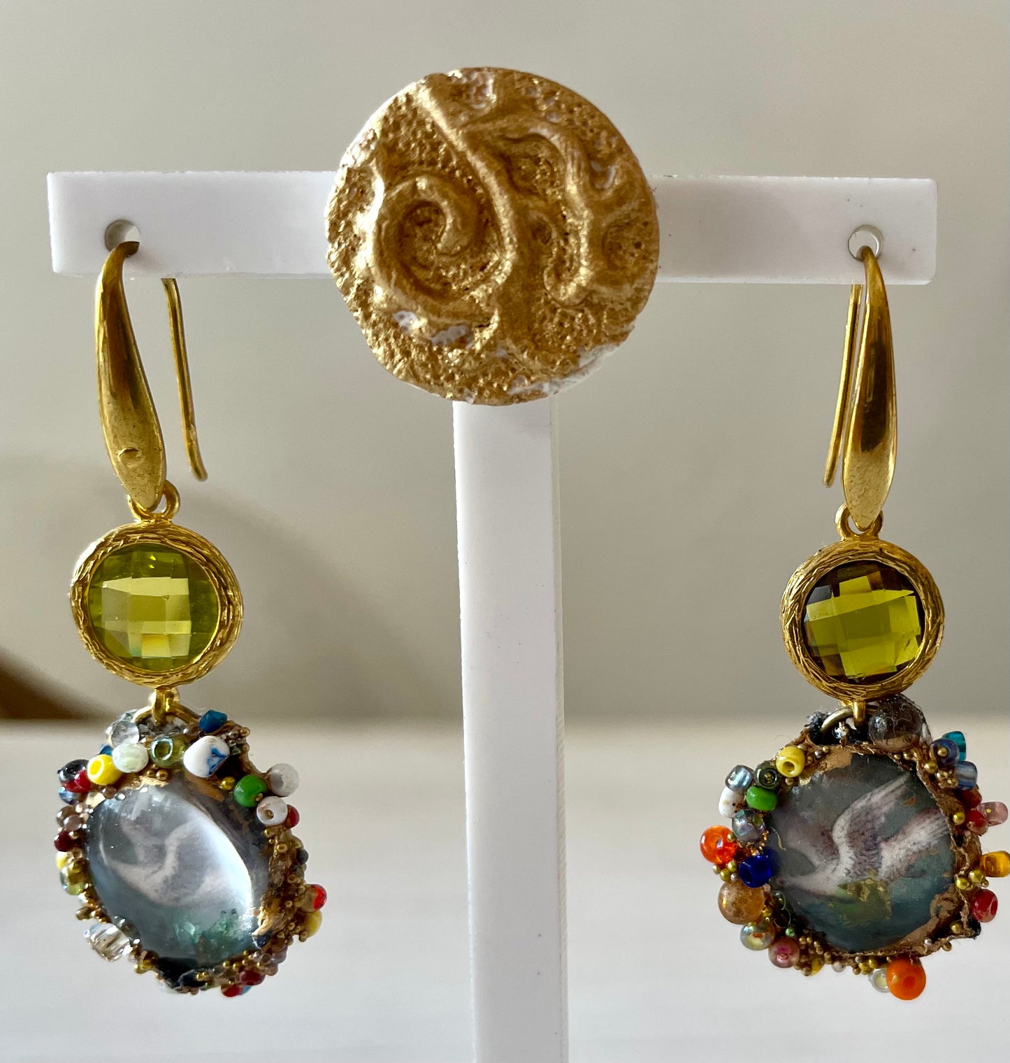 Peace Earrings - Artistic Jewelry