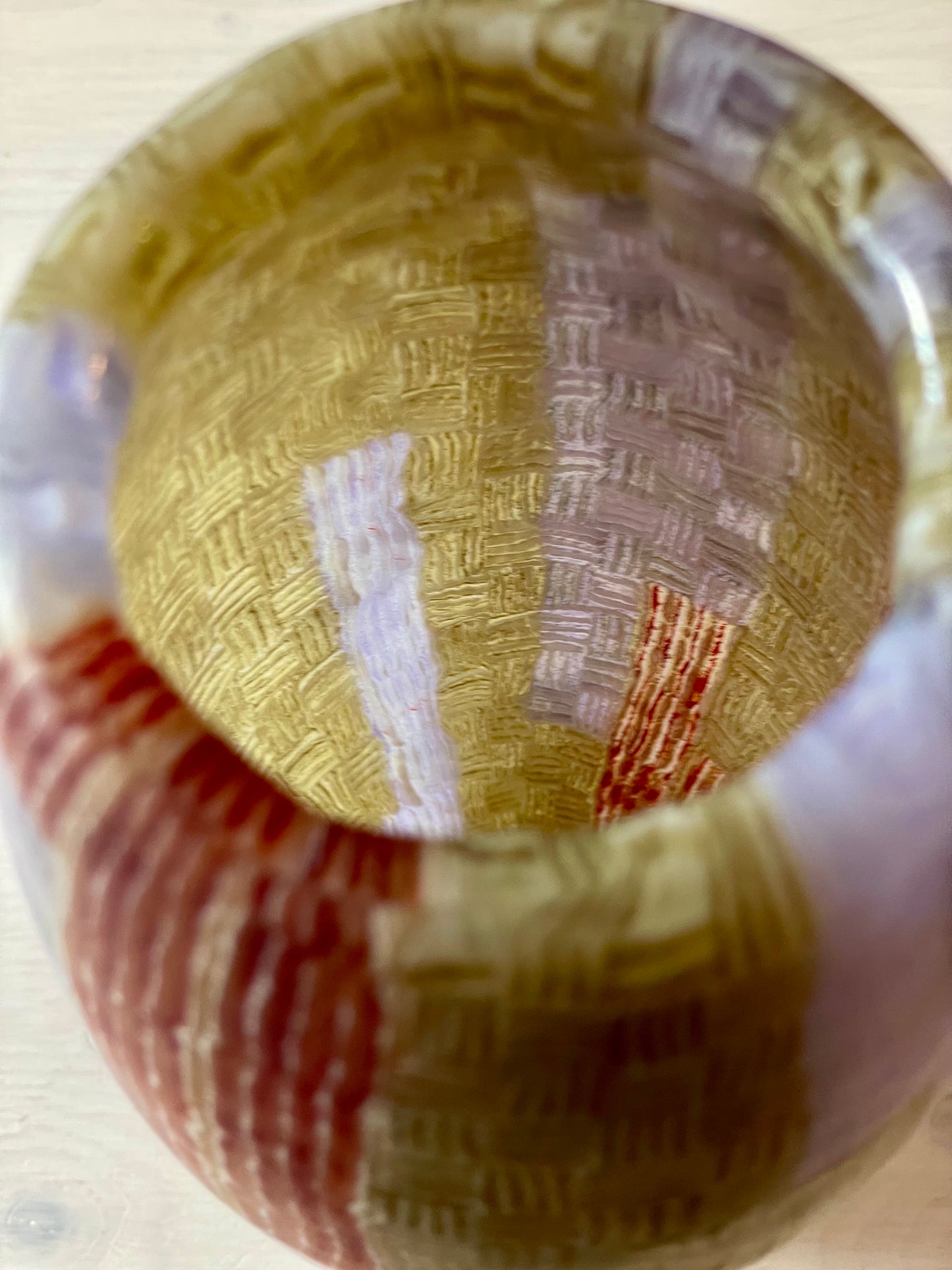 Glass Vase "AIRVIEW"- Glass Art.